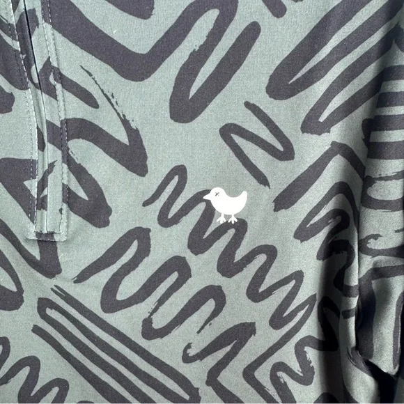 Bad Birdie Mazed Confused Velocity Quarter Zip Pullover Size M - Picture 5 of 10